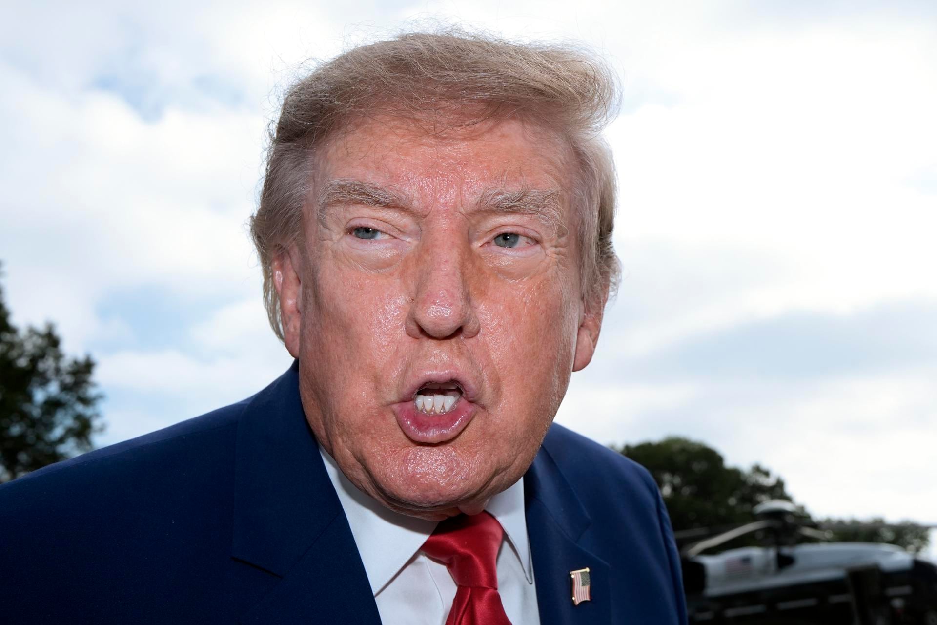 Trump defiende el alivio a las sanciones a Rusia para poner fin a la guerra en Ucrania