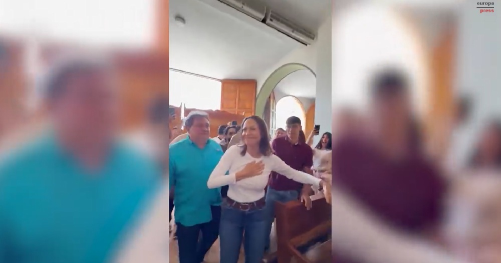 María Corina Machado está de vuelta en Venezuela
