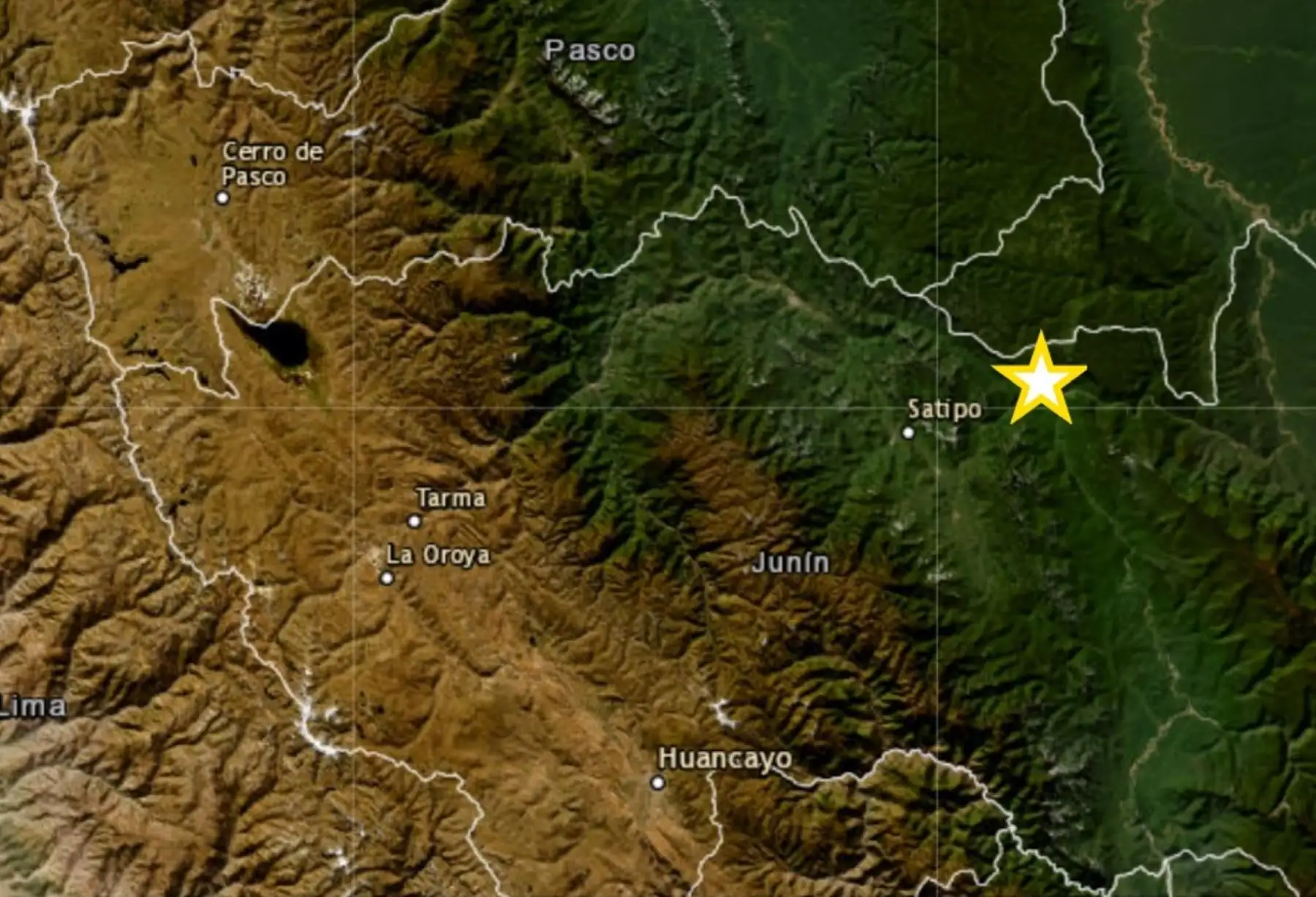 Temblor en Perú hoy: sismo de magnitud 4.0 se registró en la región Junín
