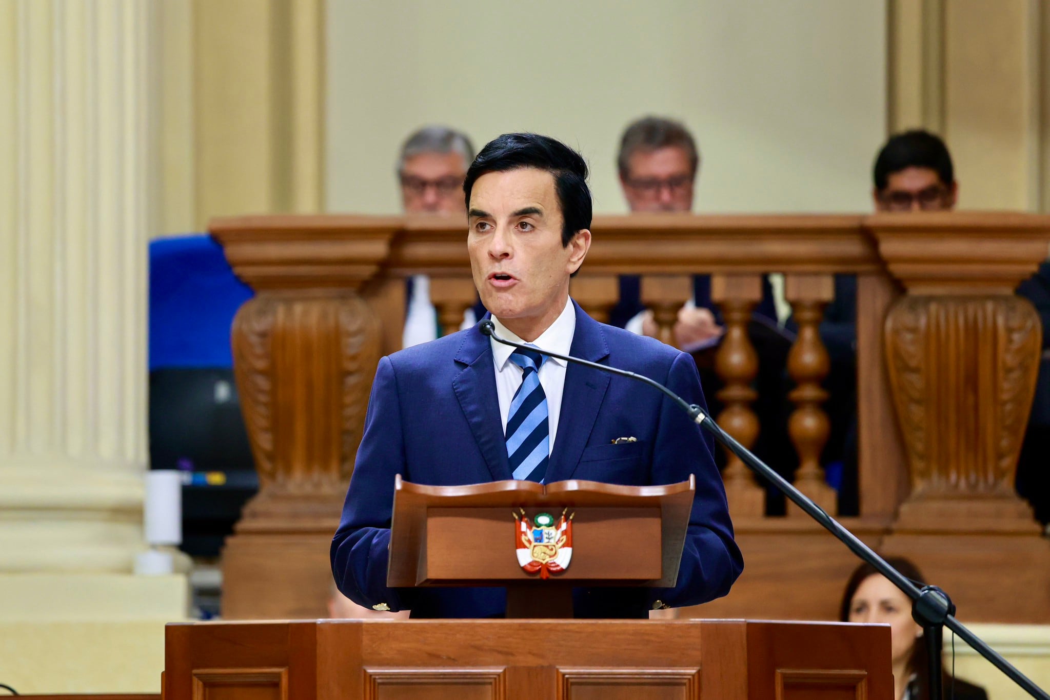 Carlos Espá informa que Keiko Fujimori se reunirá con Nayib Bukele para abordar temas de seguridad