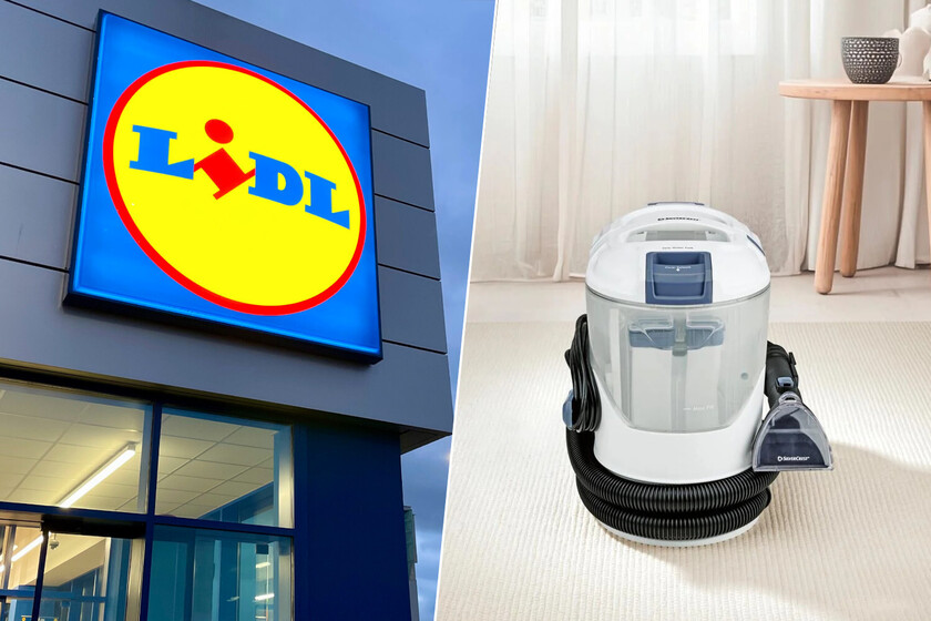 Lidl lanzará este viernes el limpiador Silvercrest para alfombras y tapicerías que funciona en seco y húmedo