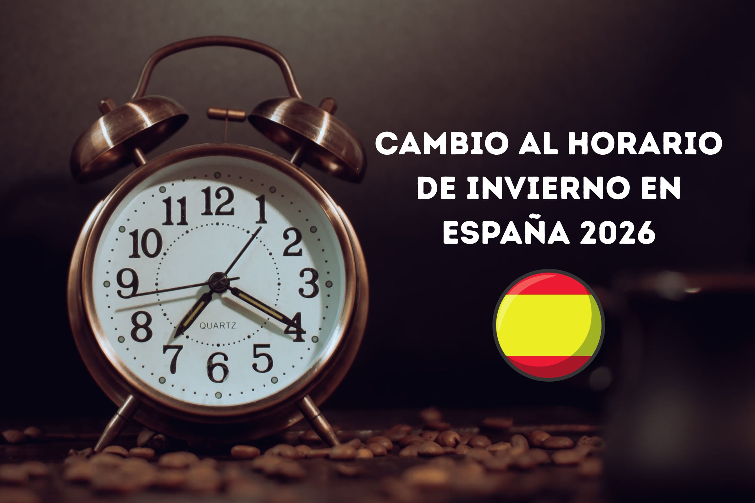 Horario de invierno en España 2026: ¿se adelanta o se atrasa el reloj una hora?