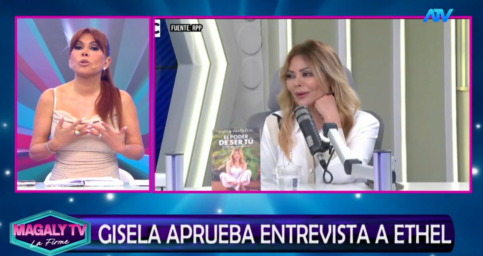 Gisela Valcárcel revela bajo qué condiciones aceptaría reunirse con Magaly Medina: “En mi casa y por mi streaming”