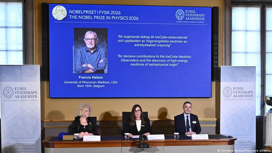 Francis Halzen ganó el Premio Nobel de Física por el Observatorio de Neutrinos IceCube