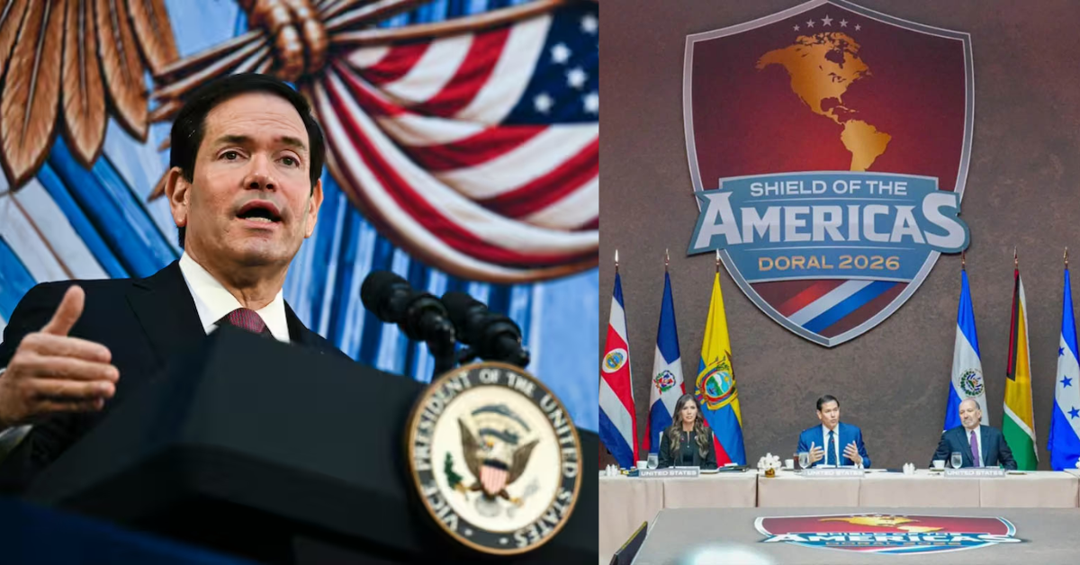 Secretario de Estado de EE.UU. Marco Rubio anuncia que recibirá al Perú en el Escudo de las Américas