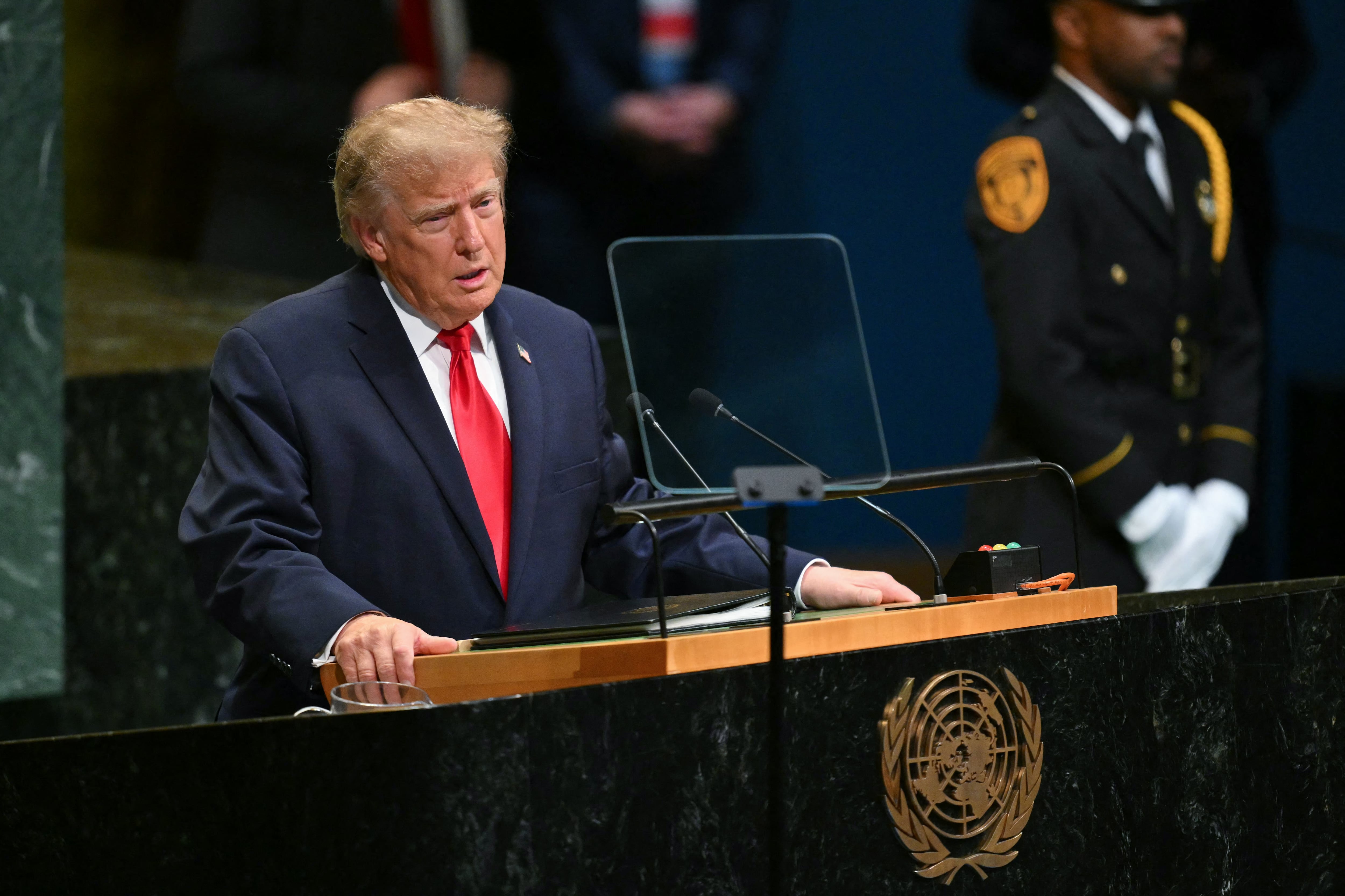 Trump amenaza en la ONU con usar la fuerza militar en Latinoamérica si ve amenazados su intereses
