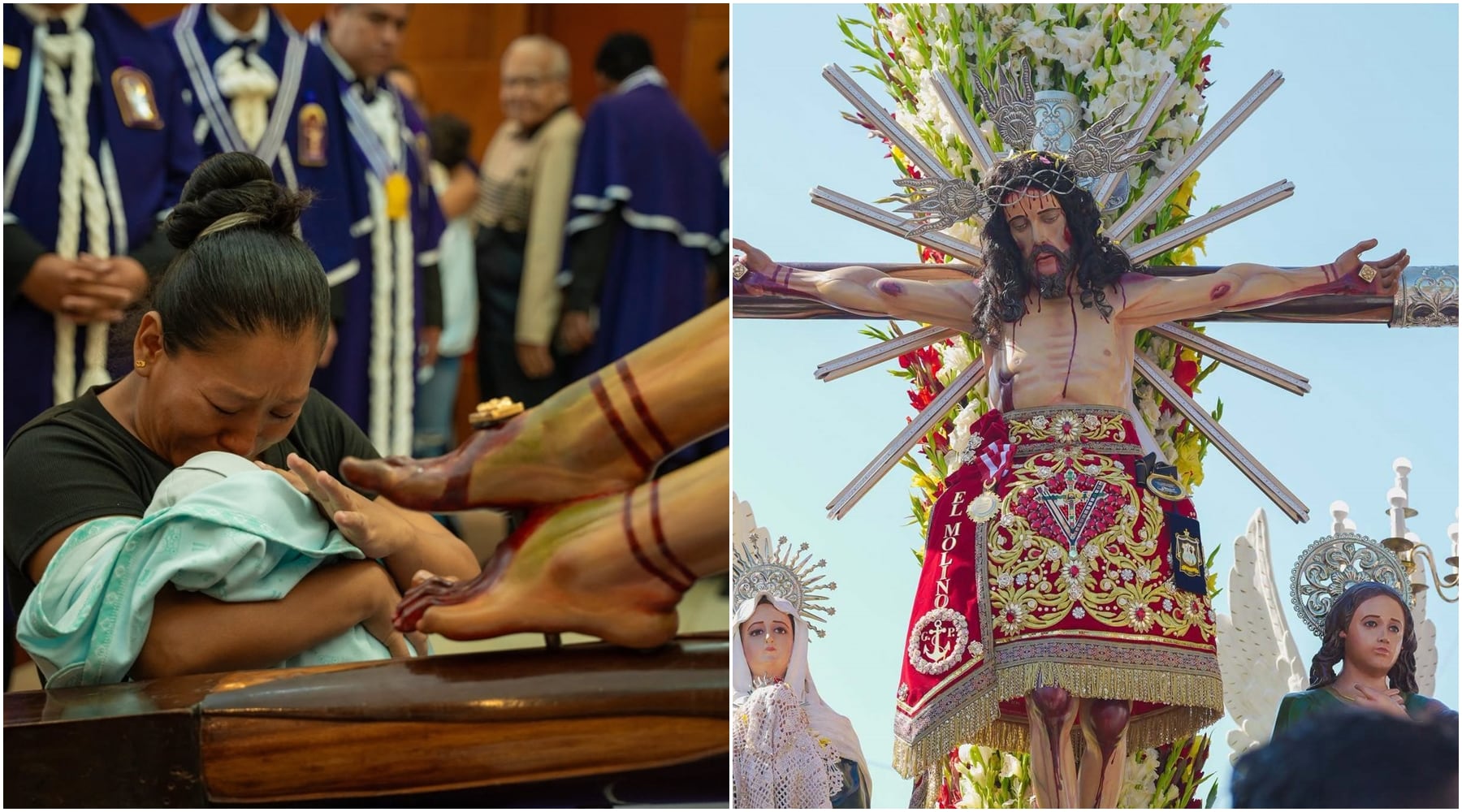 Pisco: hoy saldrá en procesión por más de 17 horas el Señor de La Agonía