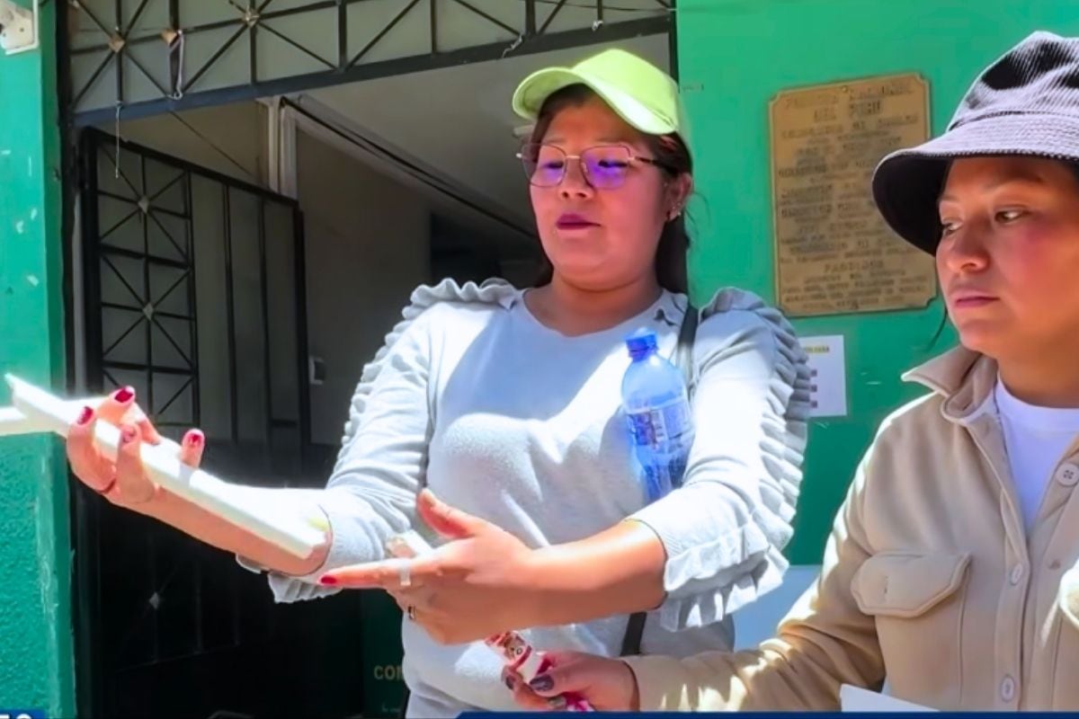 Director de colegio es denunciado por romper palo al castigar a dos alumnas en Huancayo [VIDEO]