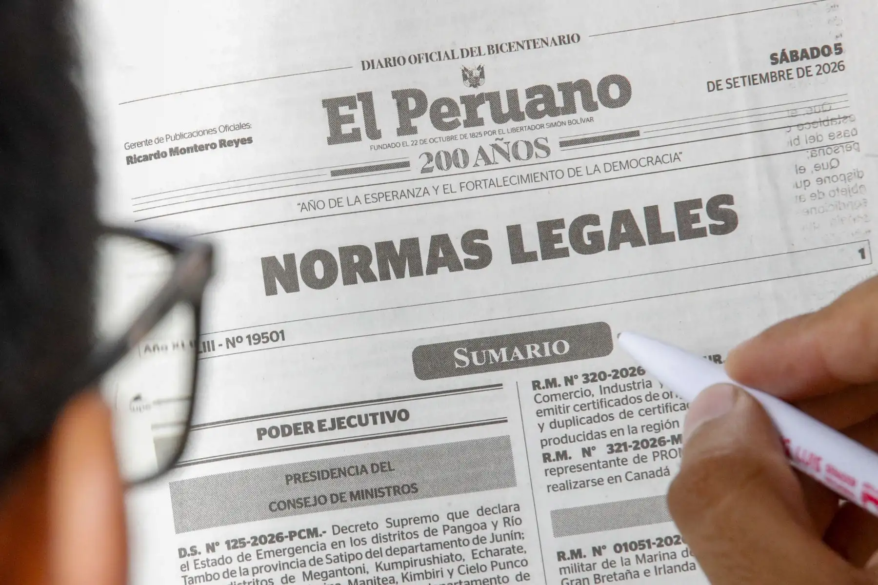 Estas son las normas legales más importantes del martes 8 de setiembre de 2026
