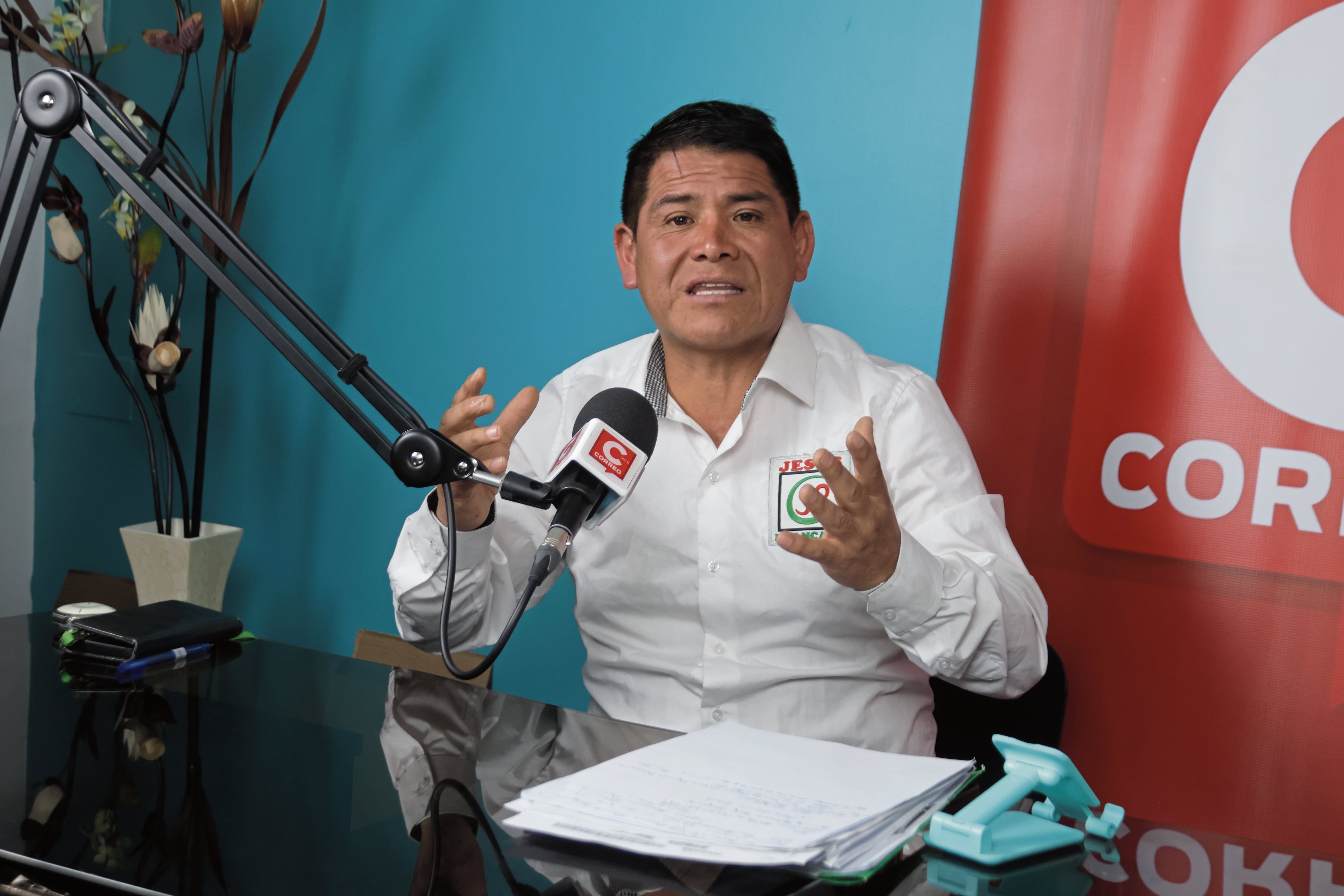 Jesús Contreras, candidato de Juntos por el ​​​​​​​Perú: “Recuperar la autoridad en la Municipalidad de Huancayo”