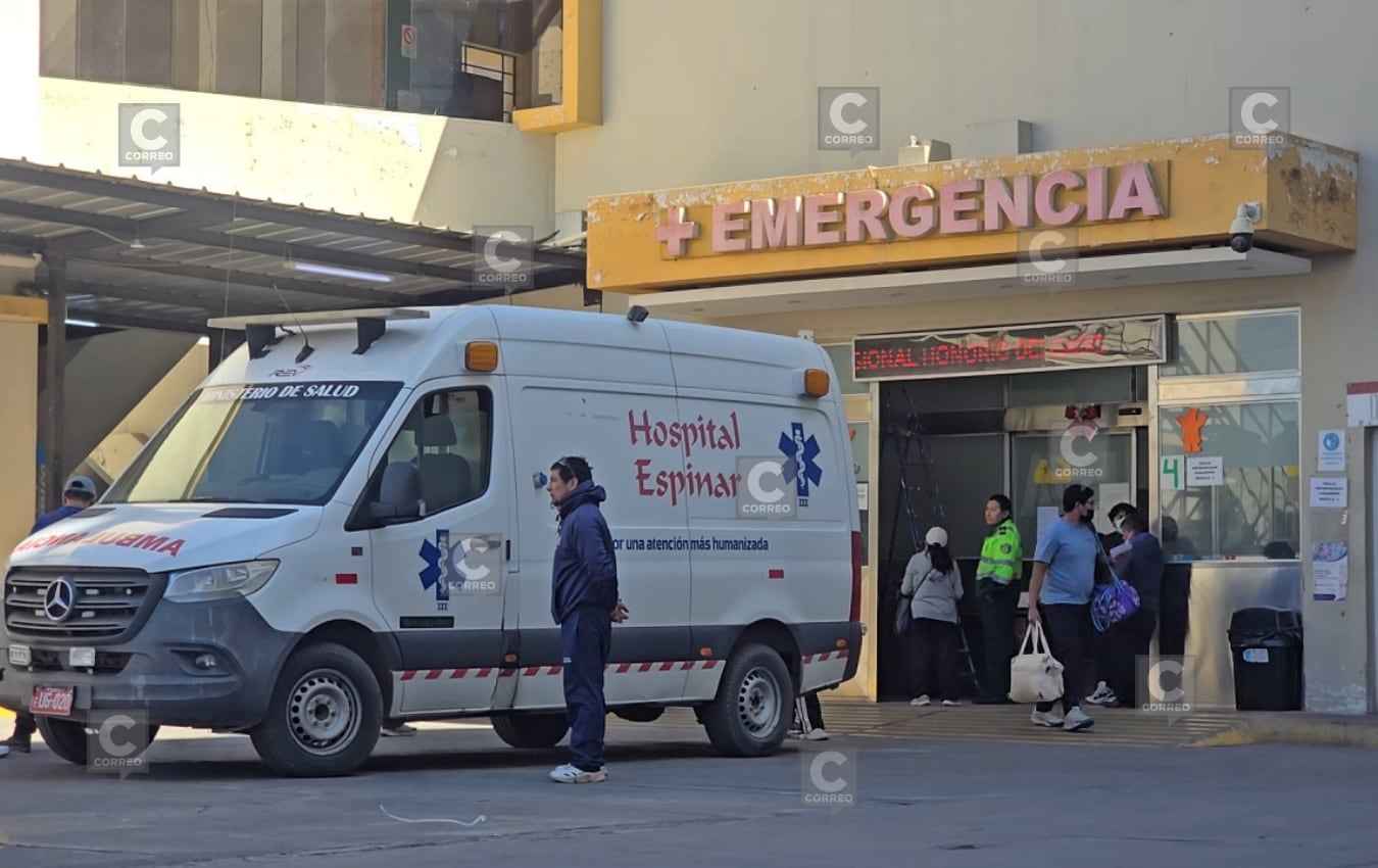 Llegan a Arequipa heridas de accidente en carretera Cusco-Arequipa (VIDEO)