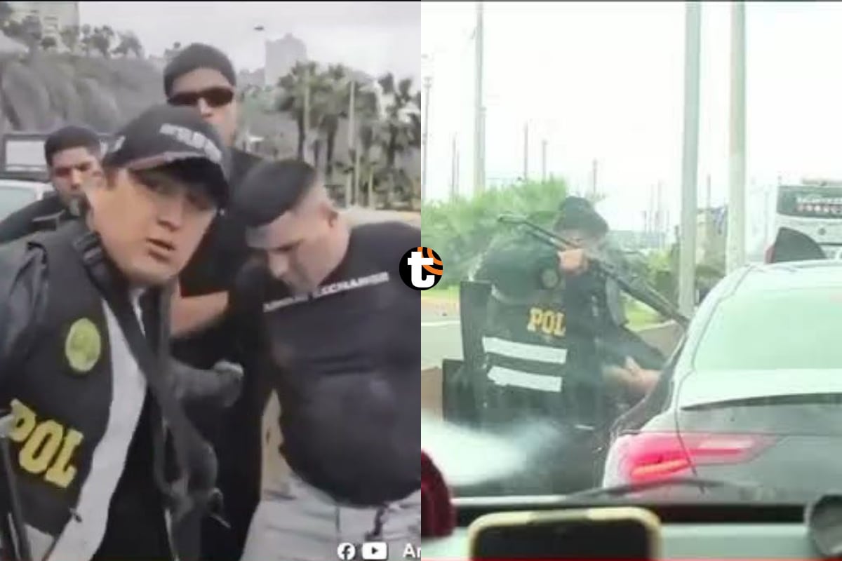 ¡De película! Así fue la captura de alias Loco Bryan en plena Costa Verde y a la luz del día