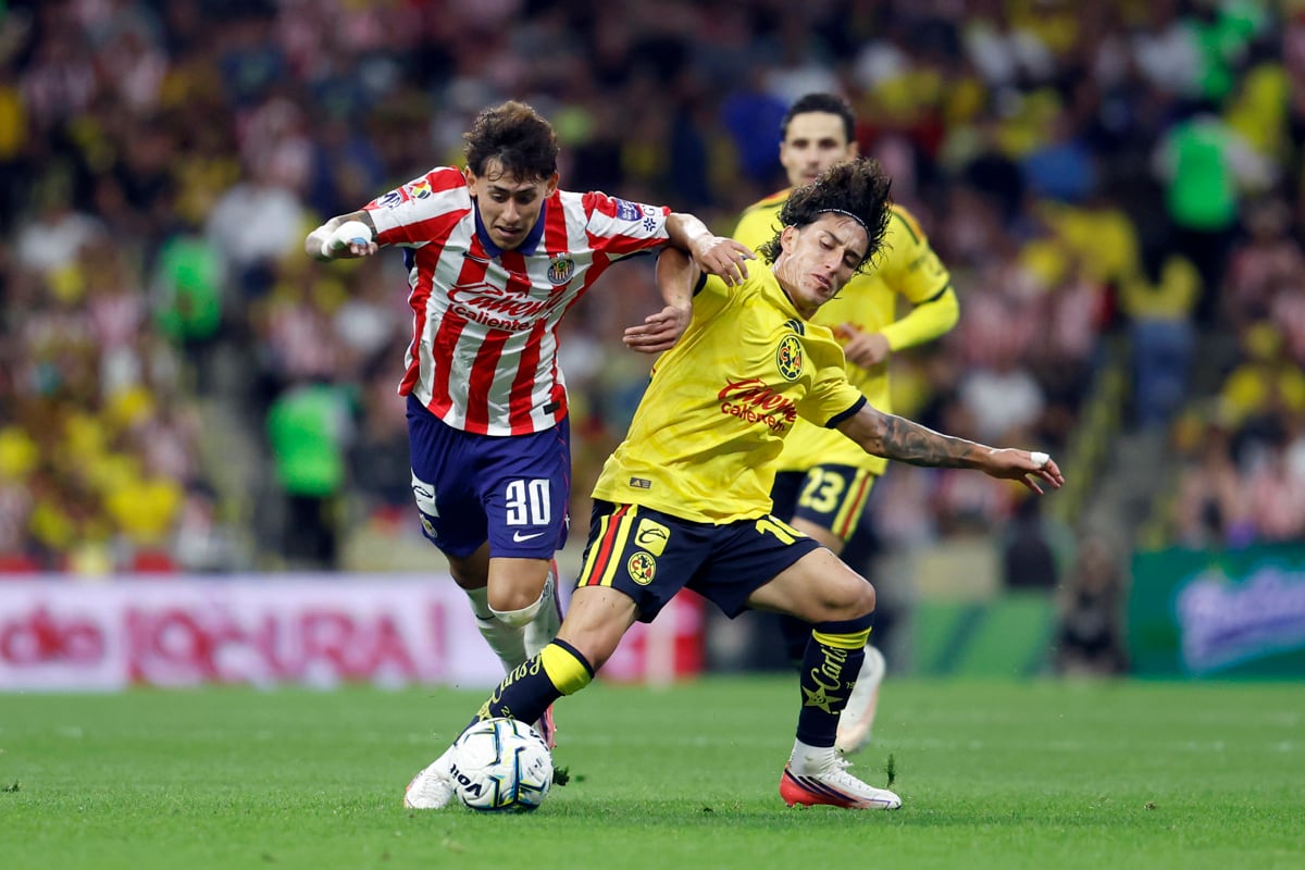 América vs. Chivas: empate 2-2 en el Clásico Nacional por el Apertura 2026 de Liga MX