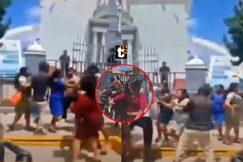 ¡Ex impide boda en Lambayeque! Mujer lanza pintura contra novios, desata pelea y cancela matrimonio