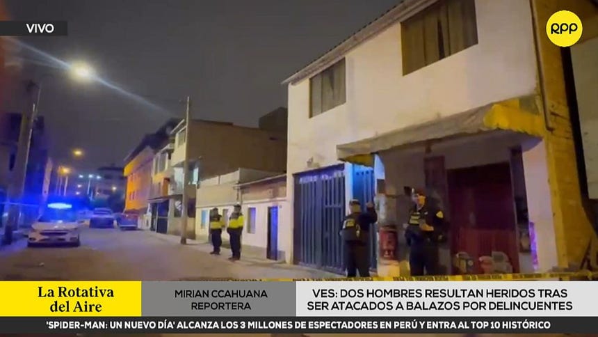 Dos hombres resultaron gravemente heridos en ataque armado en Villa El Salvador [VIDEO]