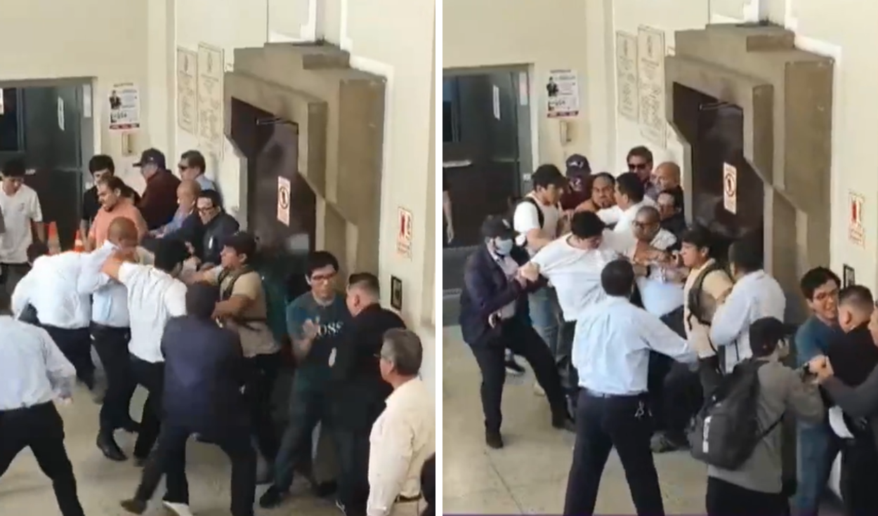 Disputa por rectorado de la UNI desata enfrentamiento en la sede universitaria