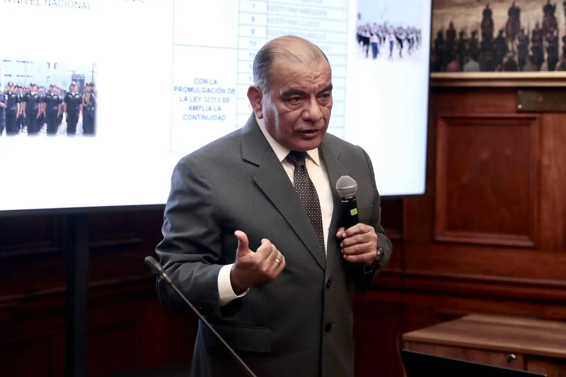 Ministro Astudillo: facultades legislativas permitirán fortalecer lucha contra el crimen