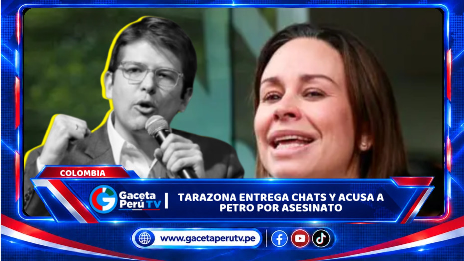 Colombia: Tarazona entrega chats y acusa a Petro por asesinato