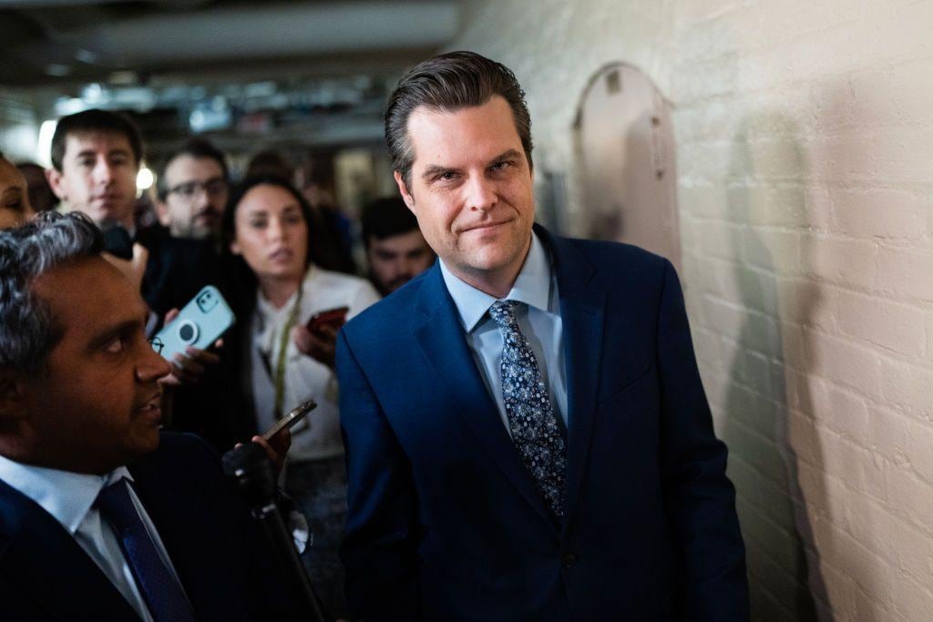 Acusan a excongresista republicano Matt Gaetz, exaliado de Trump, de tráfico sexual