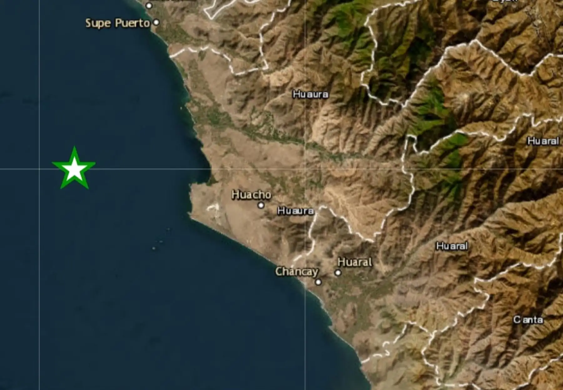 Temblor en Perú hoy: sismo de magnitud 4.4 se registró esta noche en Huacho