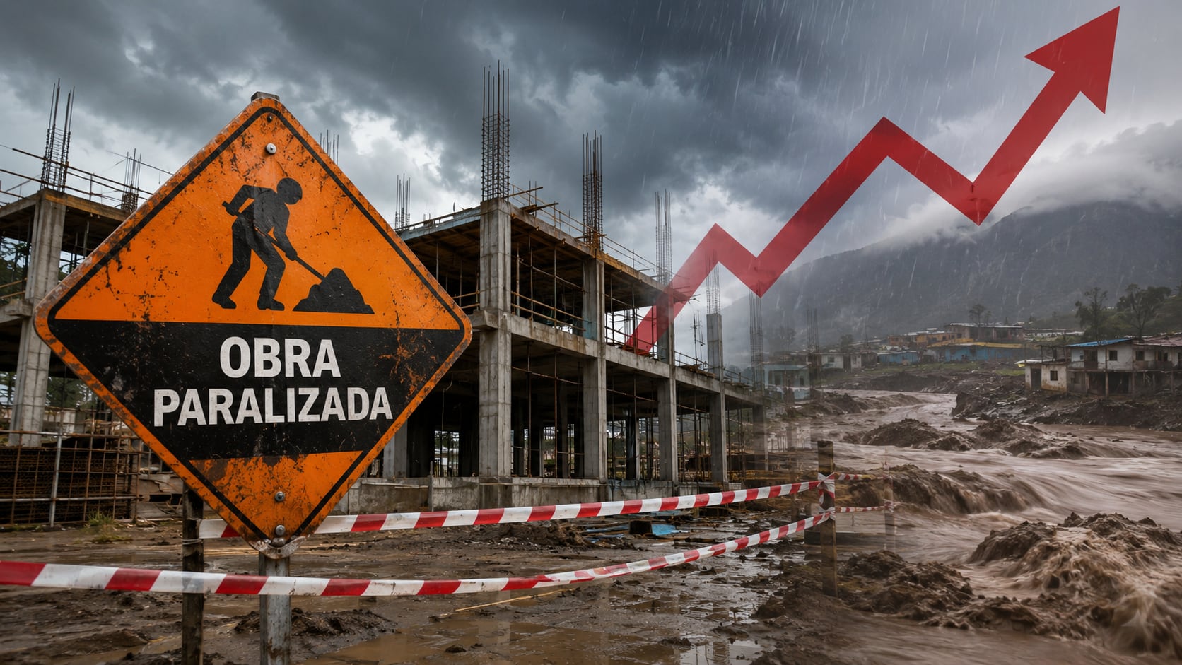 Hay más obras paralizadas con “esta característica”: ¿qué esperar ahora con El Niño?