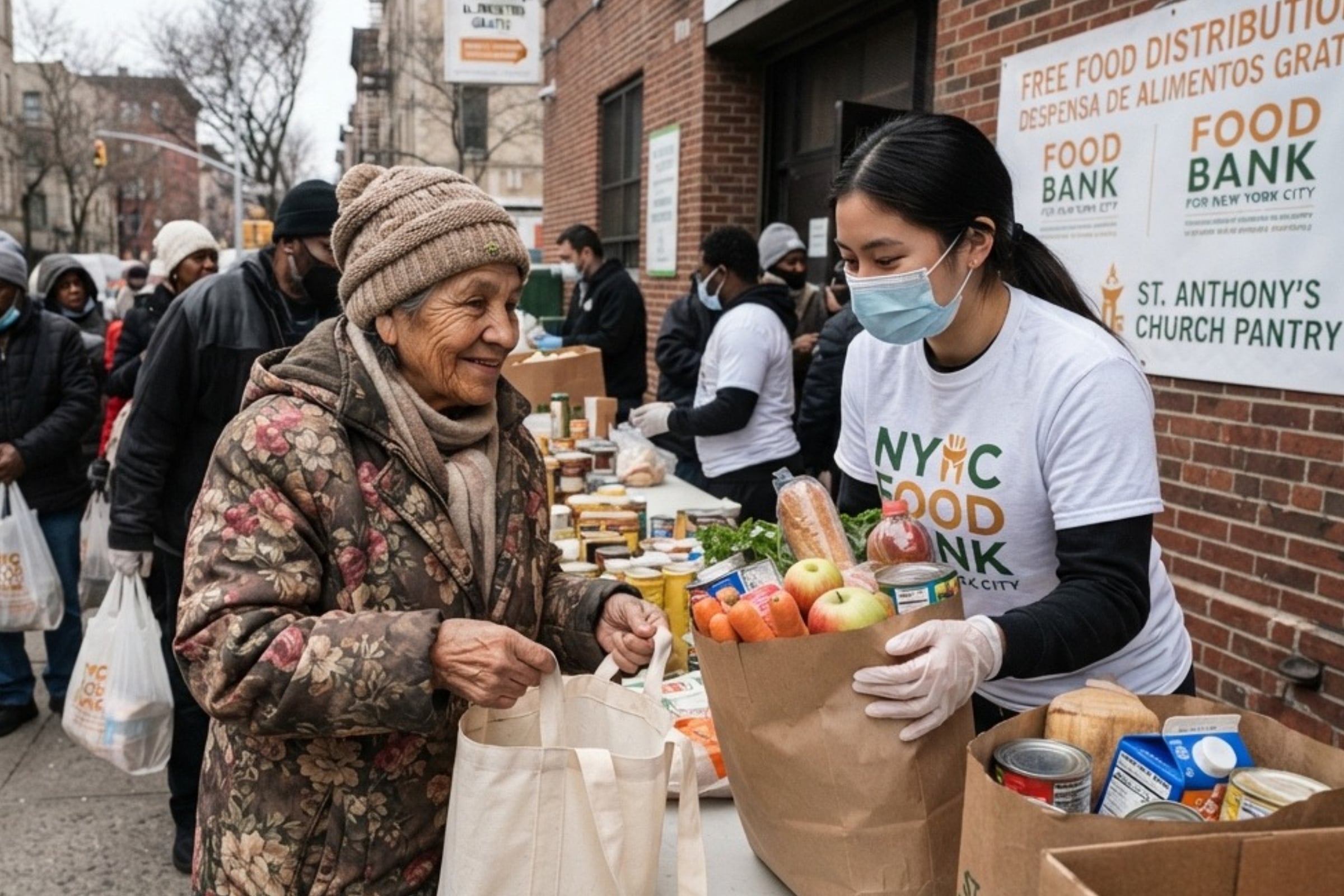 Atención, entregarán alimentos gratis en Nueva York del 26 al 29 de octubre: consulta horarios y despensas