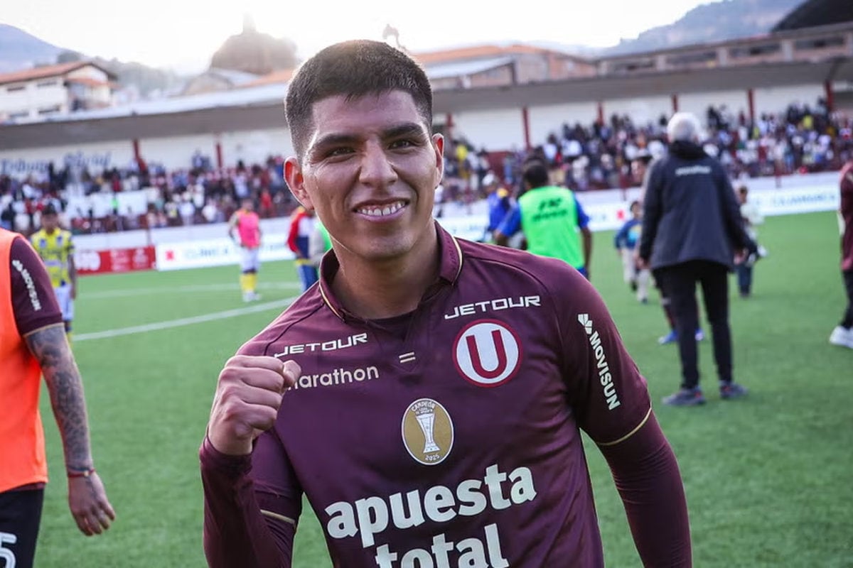 Piero Quispe apunta al título con la ‘U’: “Voy a dar todo de mí para poder ayudar al equipo”
