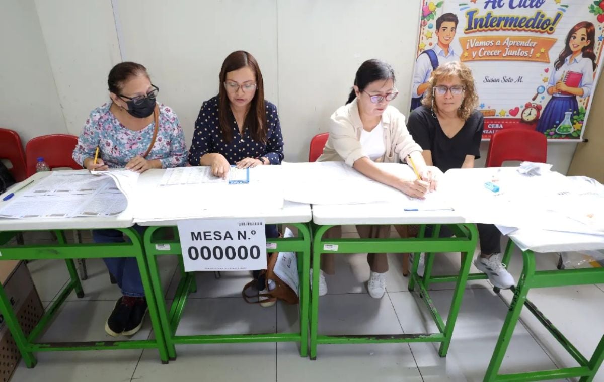 Miembros de mesa: ingresa aquí para recibir la compensación económica de S/ 165