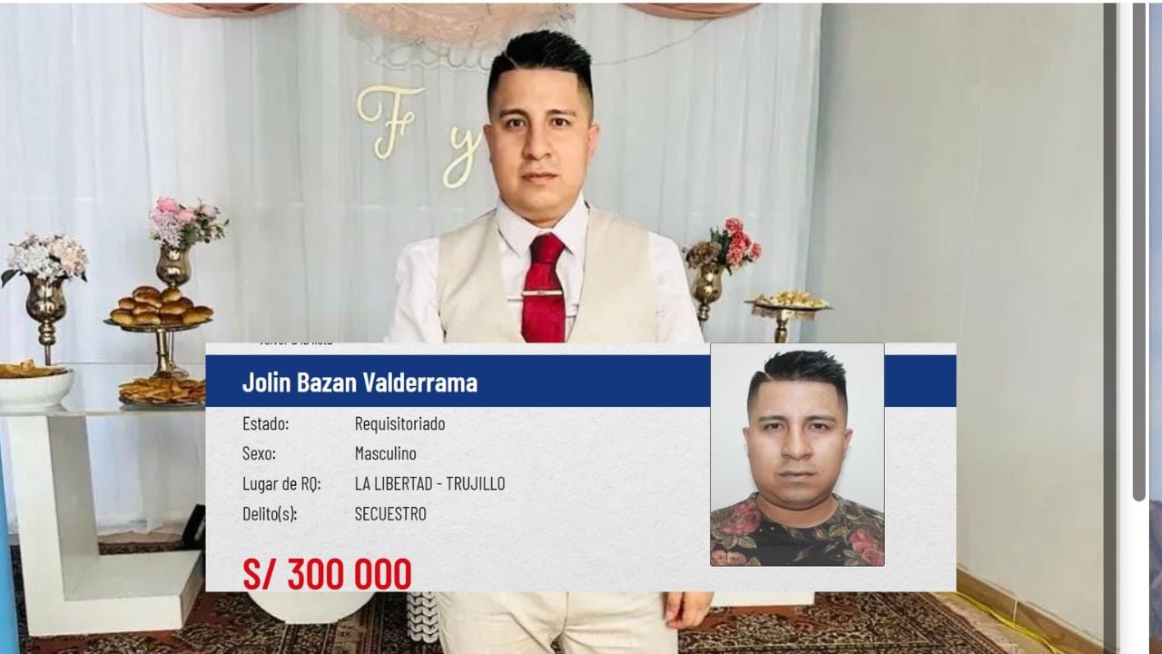 La Libertad: Interpol busca a “Jolín”, cabecilla de “La Jauría”, en 196 países