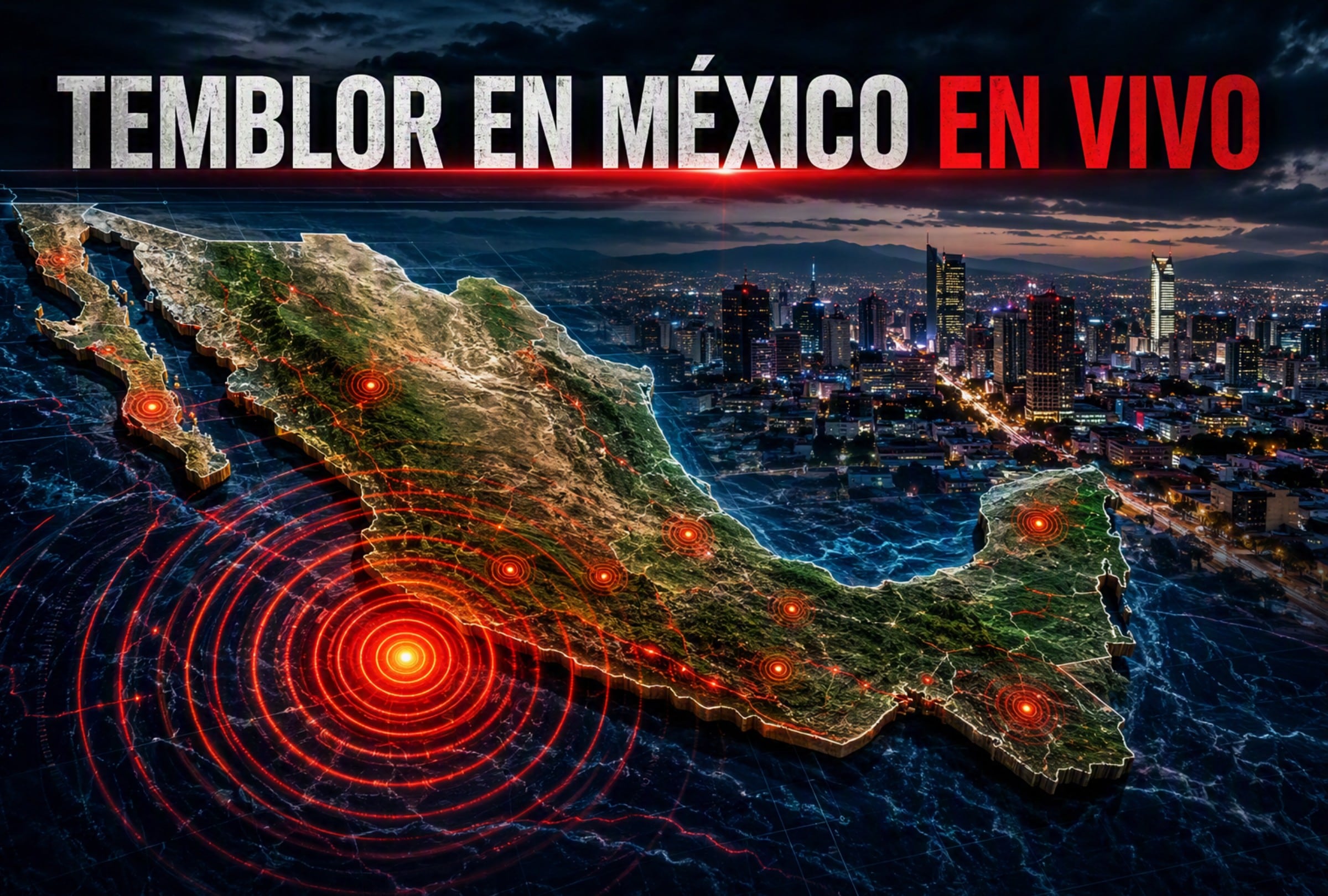Temblor en México EN VIVO hoy, 15 de agosto 2026: hora exacta, magnitud y dónde fue el epicentro del último sismo