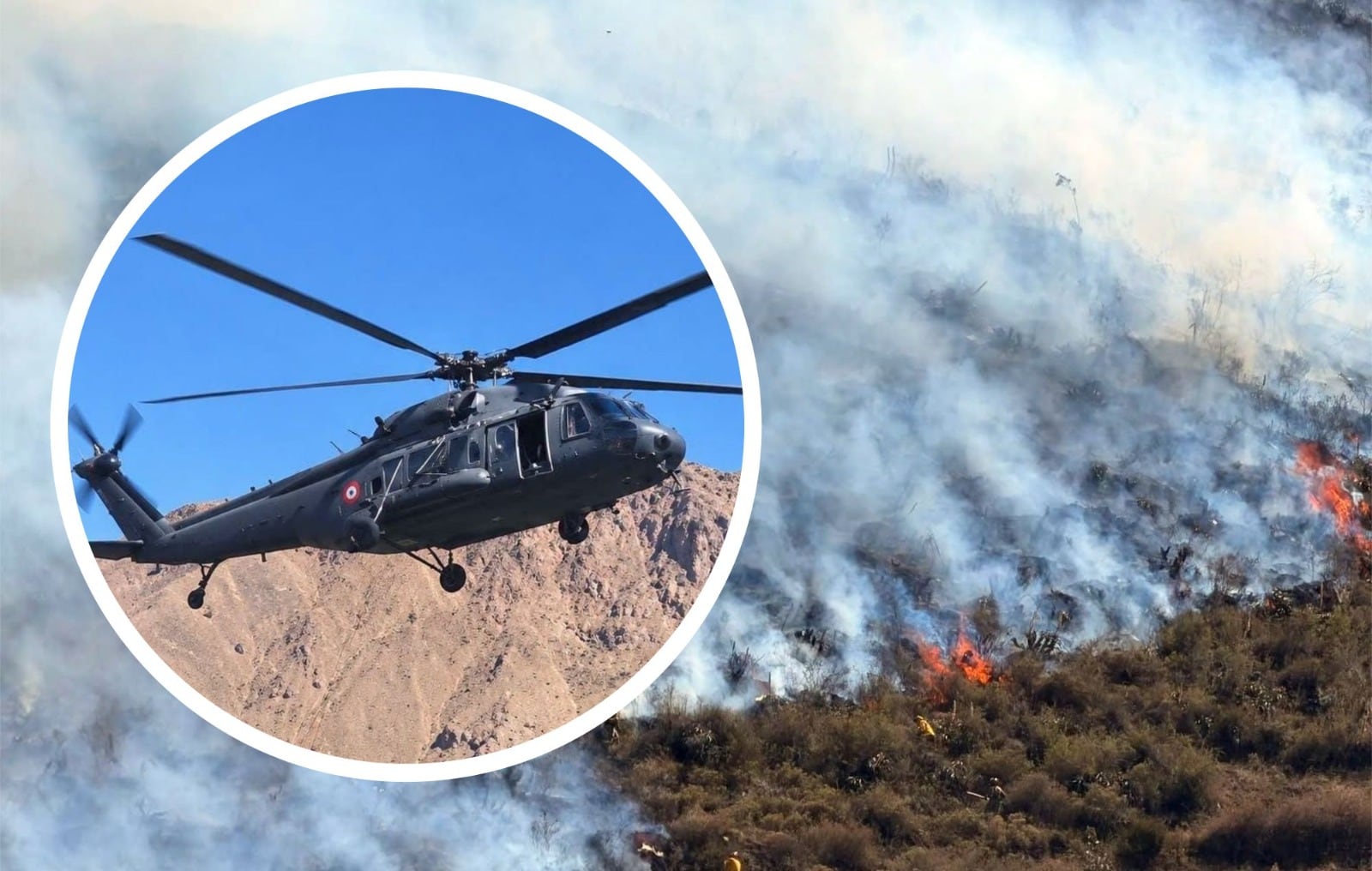 Aeronaves de la FAP no logran sofocar incendios forestales en Cusco, se requiere más ayuda (VIDEO)