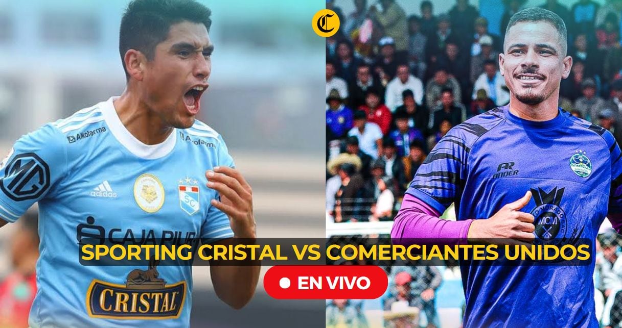 Sporting Cristal vs Comerciantes Unidos EN VIVO: sigue el partido por el Torneo Clausura 2026