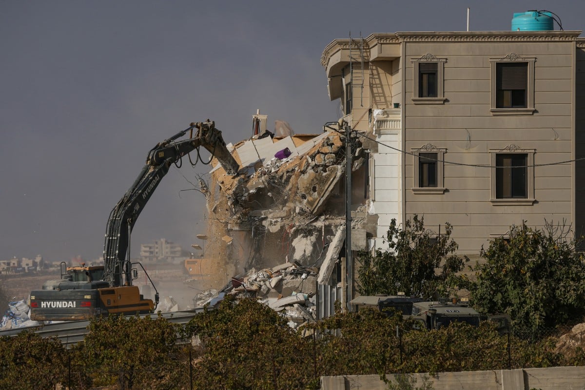 Israel demuele edificios en Hebrón tras el ataque contra sus soldados en Cisjordania