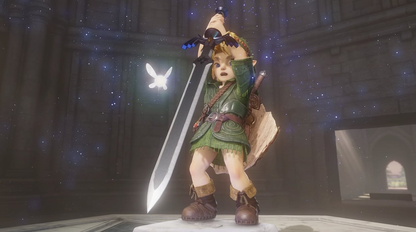 Remake de Zelda: Ocarina of Time revela oficialmente un importante rediseño de personaje