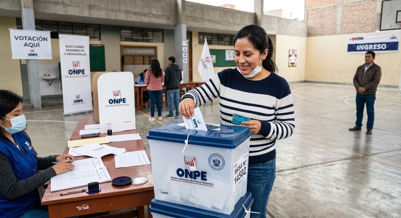Elecciones Regionales y Municipales EN VIVO: minuto a minuto de la jornada electoral