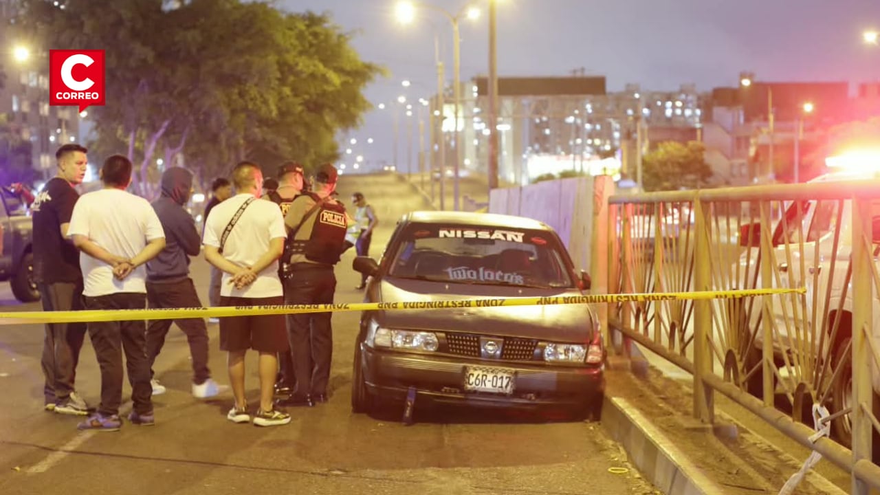 Cercado de Lima: Asesinan a taxista cuando llevaba pasajeros en la avenida Colonial