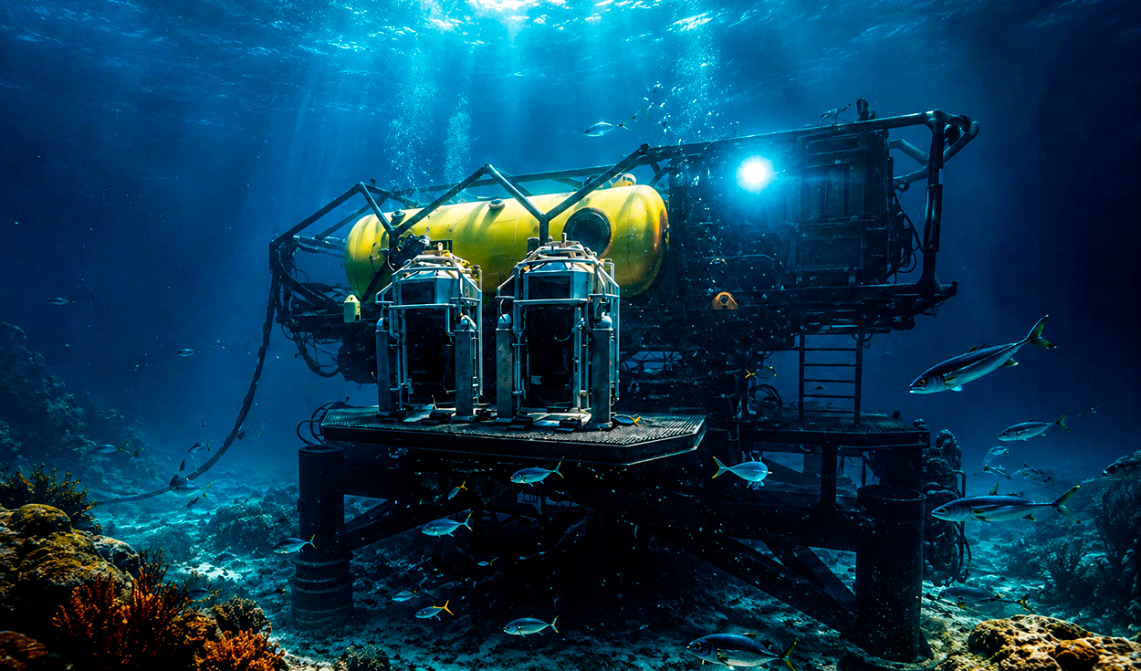 El primer hábitat submarino para humanos en 40 años ya es una realidad: permitirá vivir y trabajar a 17 metros de profundidad