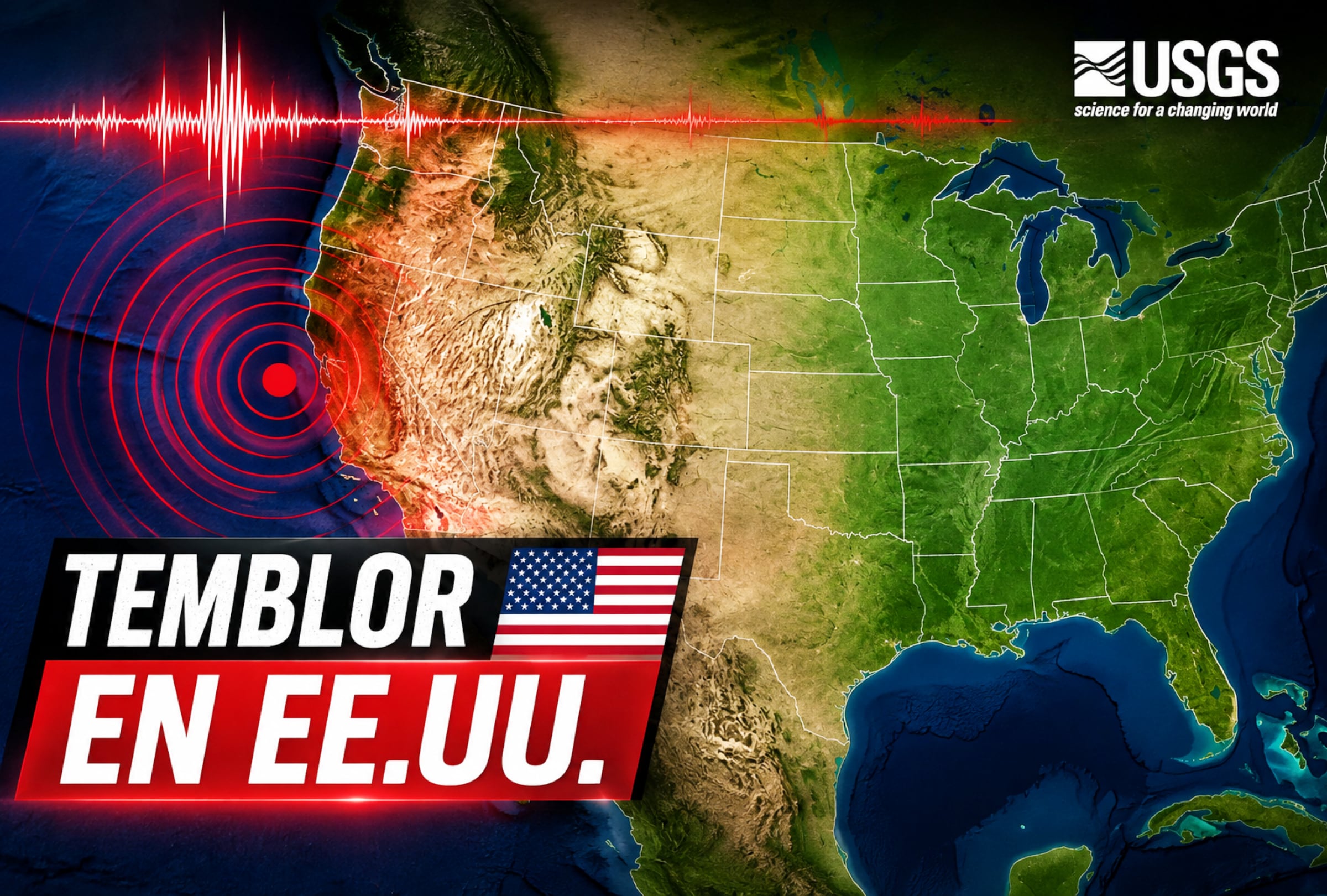 Temblor en Estados Unidos EN VIVO hoy, 1 septiembre: hora exacta, magnitud y dónde fue el epicentro del último sismo vía USGS