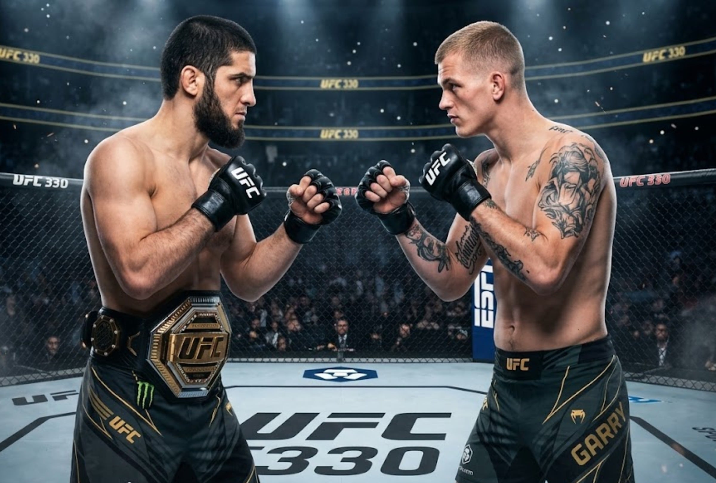 🤛🏿 Quién ganó la pelea Islam Makhachev vs. Ian Garry por UFC 330 - Resultados de todos los combates