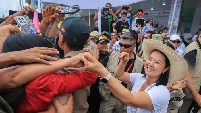 Keiko Fujimori pide al Congreso acelerar debate de facultades contra el crimen organizado