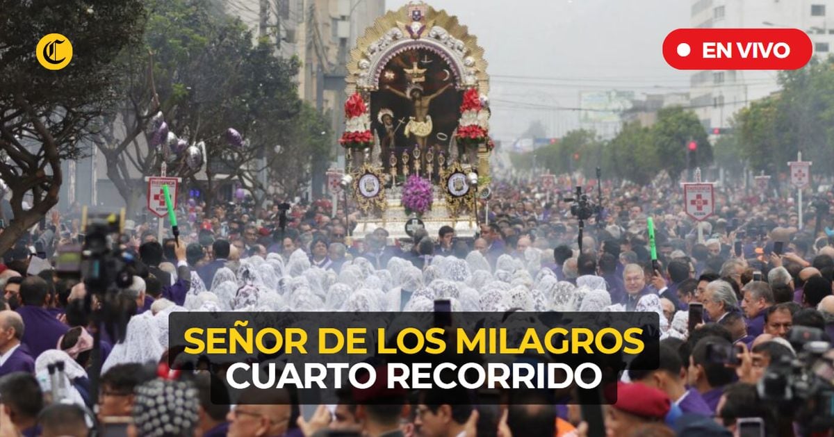 Procesión del Señor de los Milagros EN VIVO hoy 28 de octubre: todo sobre el recorrido del Cristo Moreno