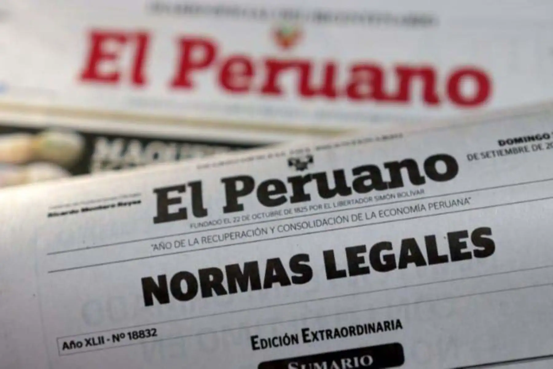 Estas son las normas legales más importantes del lunes 26 de octubre de 2026