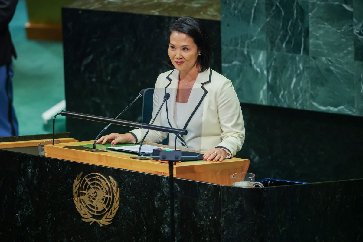 Galarreta respalda a presidenta Fujimori por su discurso ante la ONU: “Habla de poderes autónomos”