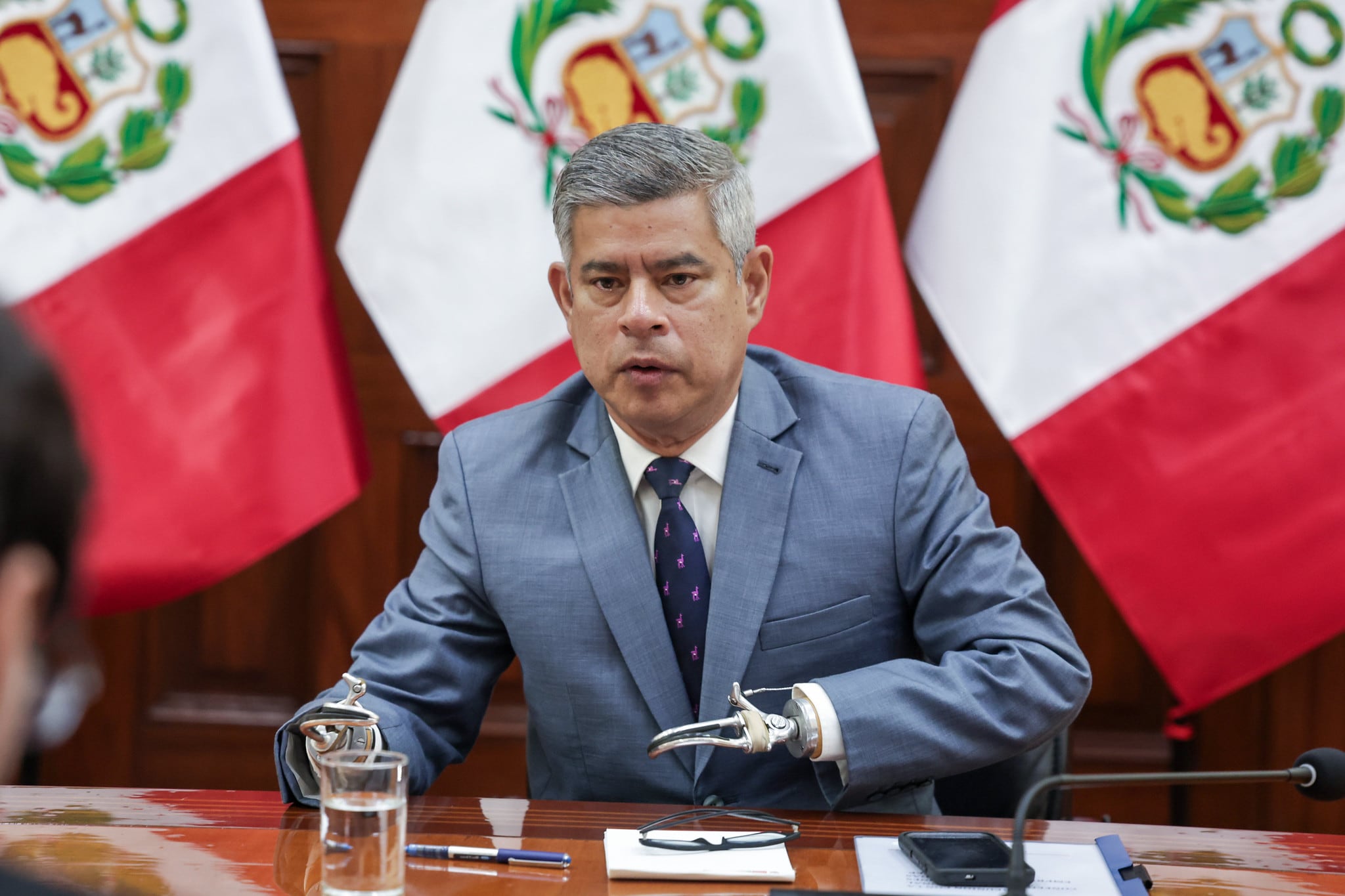 Luis Galarreta descarta su salida de la Presidencia del Consejo de Ministros