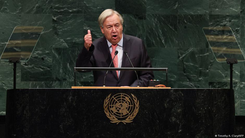 António Guterres da inicio a la Asamblea General de la ONU llamando a regular la IA