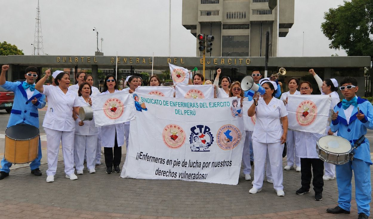 Trabajadores de salud del Ejército advierten plantón masivo por reclamos pendientes: ''Han pasado 13 años''