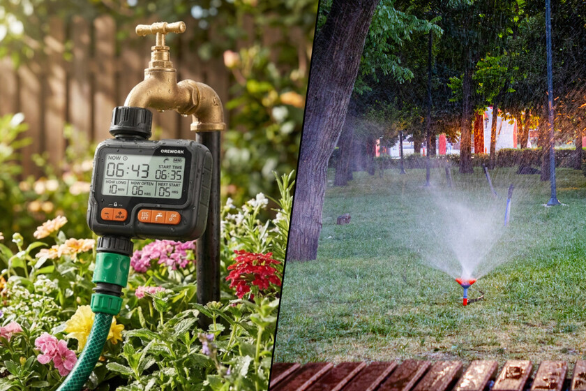 Los programadores de riego son el mejor gadget para irte de vacaciones tranquilo sin que tu jardín muera: cómo elegir el ideal