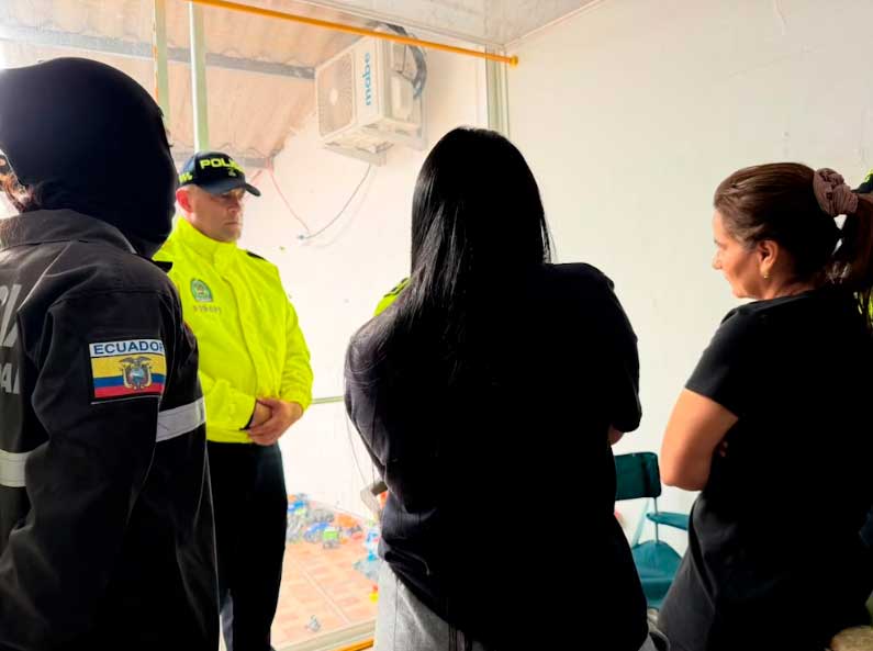 Detenidas en Colombia la esposa y la hija de alias 'Fito', líder de la banda ecuatoriana 'Los Choneros'