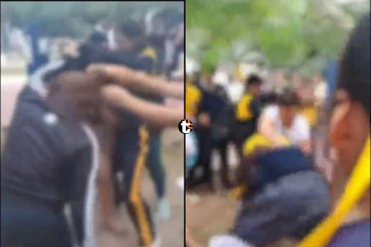 ¡Brutal agresión afuera de colegio PNP! Madre denuncia que ella y su hija fueron atacadas tras alertar presunto bullying