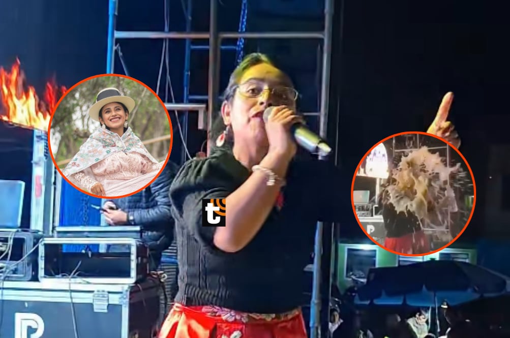 ¡Atacan a cantante Soraya Nieto en concierto! Le lanzaron ‘botellazo’ y resultó con cortes: “Impactó en mi rostro”